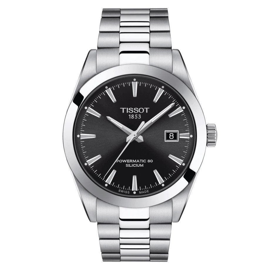 Tissot Gentleman Powermatic 80 Silicium (Black Dial / 40mm)