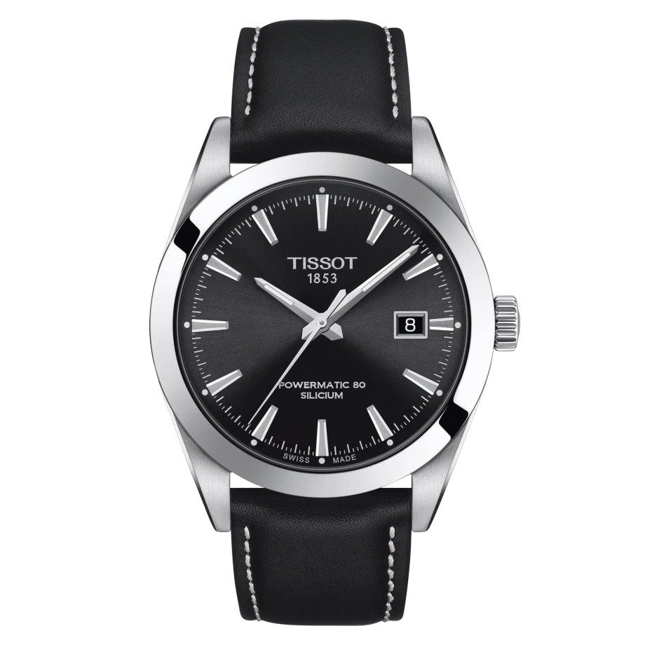 Tissot Gentleman Powermatic 80 Silicium (Black Dial / 40mm)