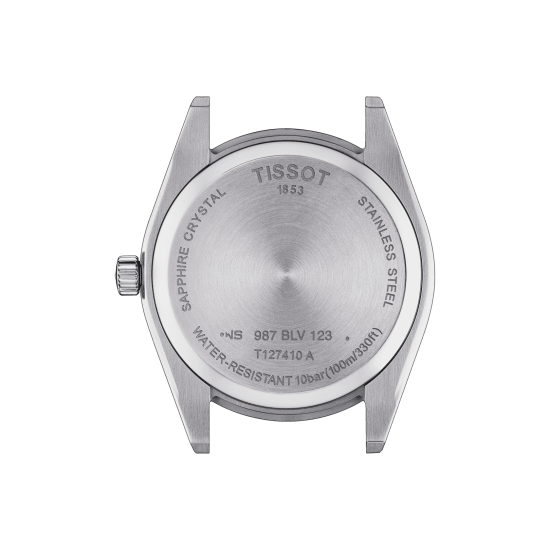 Quartz Tissot Gentleman (cadran noir / 40mm)