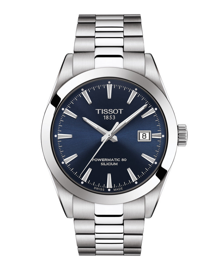 Tissot Gentleman Powermatic 80 Silicium (Blue Dial / 40mm)