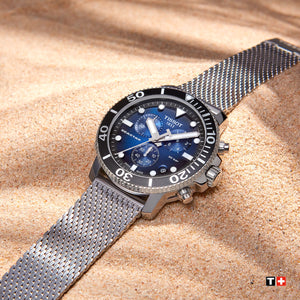 Tissot Seastar 1000 Chronograph Quartz (Blue Dial / 45.5mm)