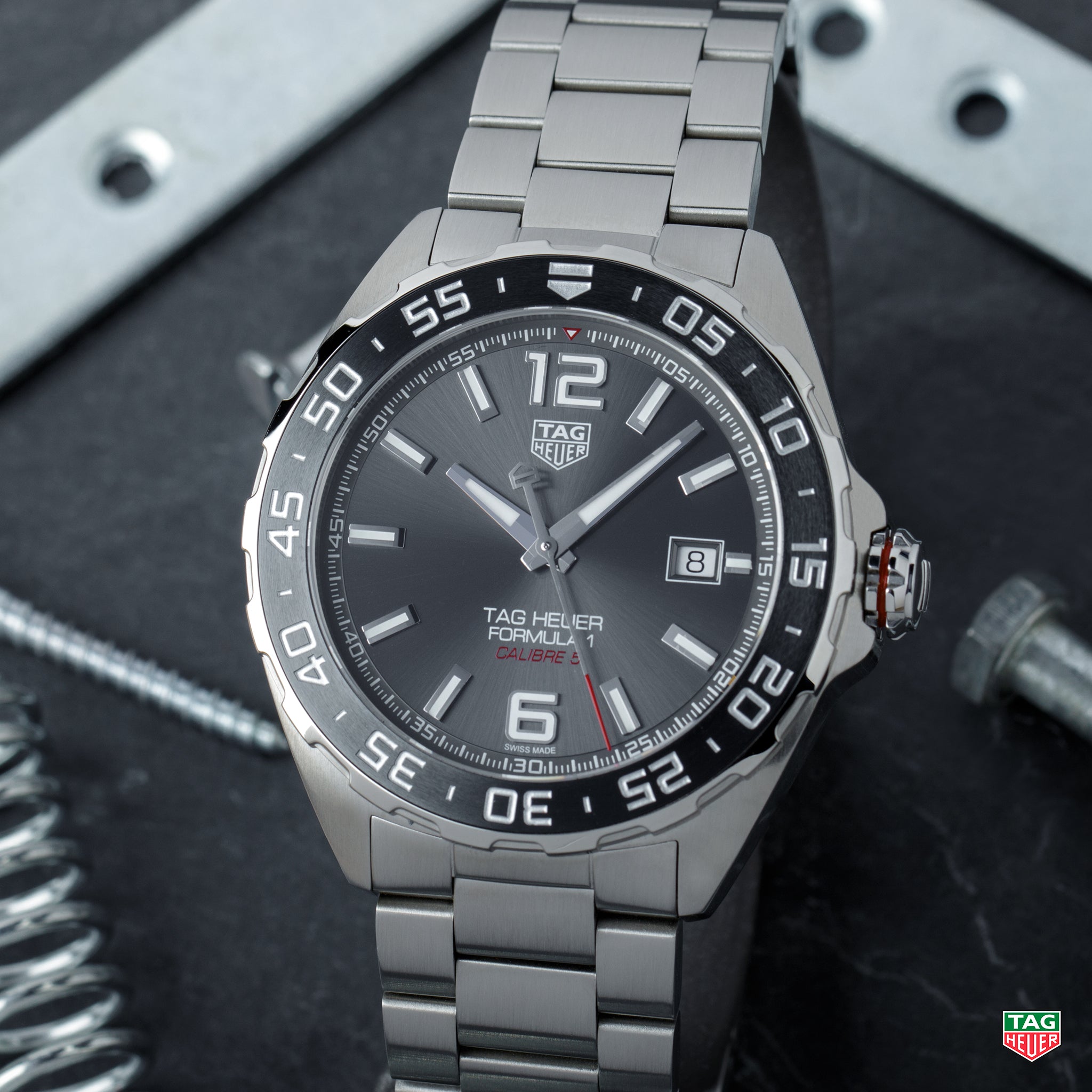 TAG Heuer Formula 1 Automatic (Anthracite Dial / 43mm)
