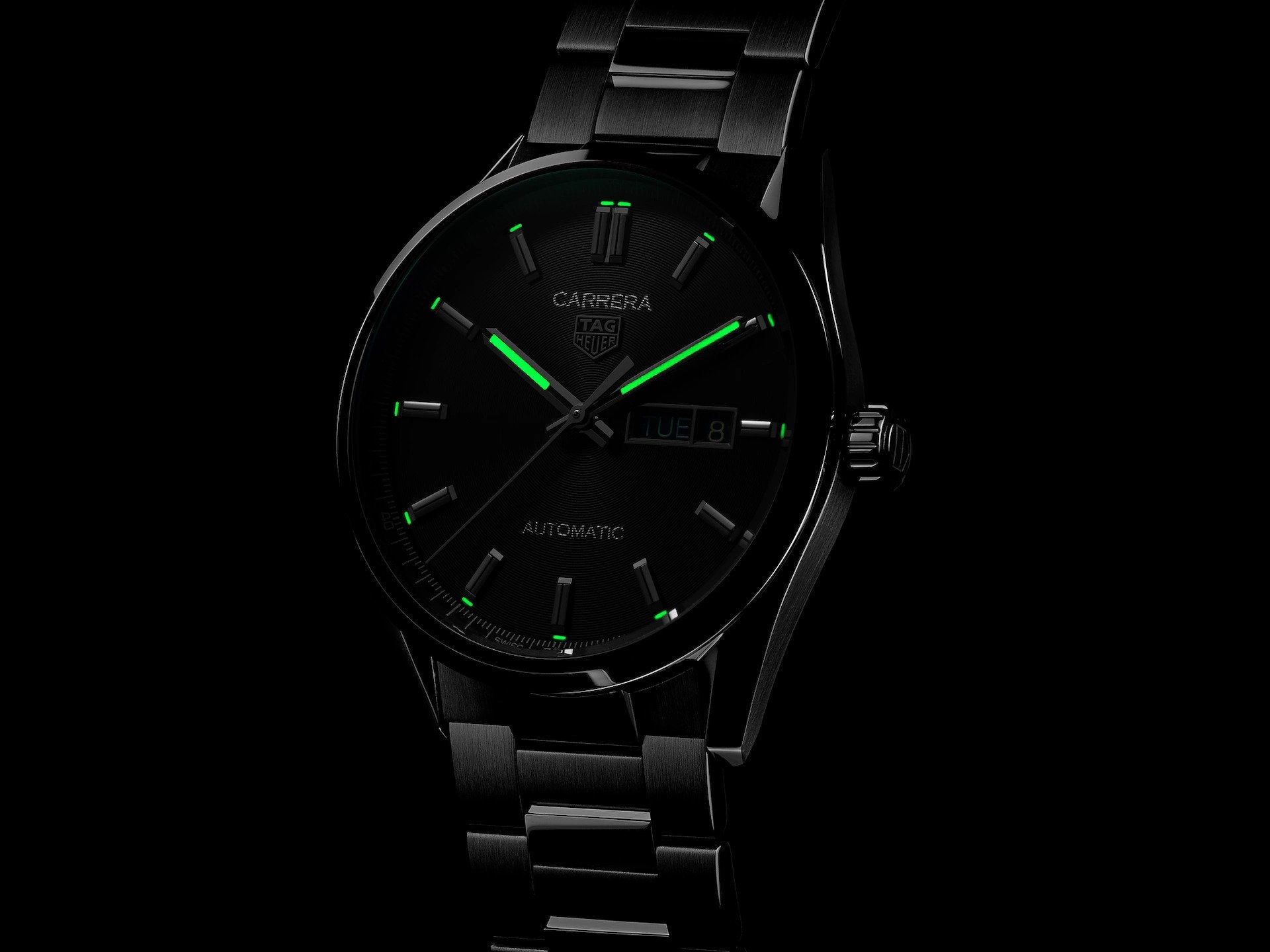 TAG Heuer Carrera Day-Date Automatic (cadran noir / 41mm)