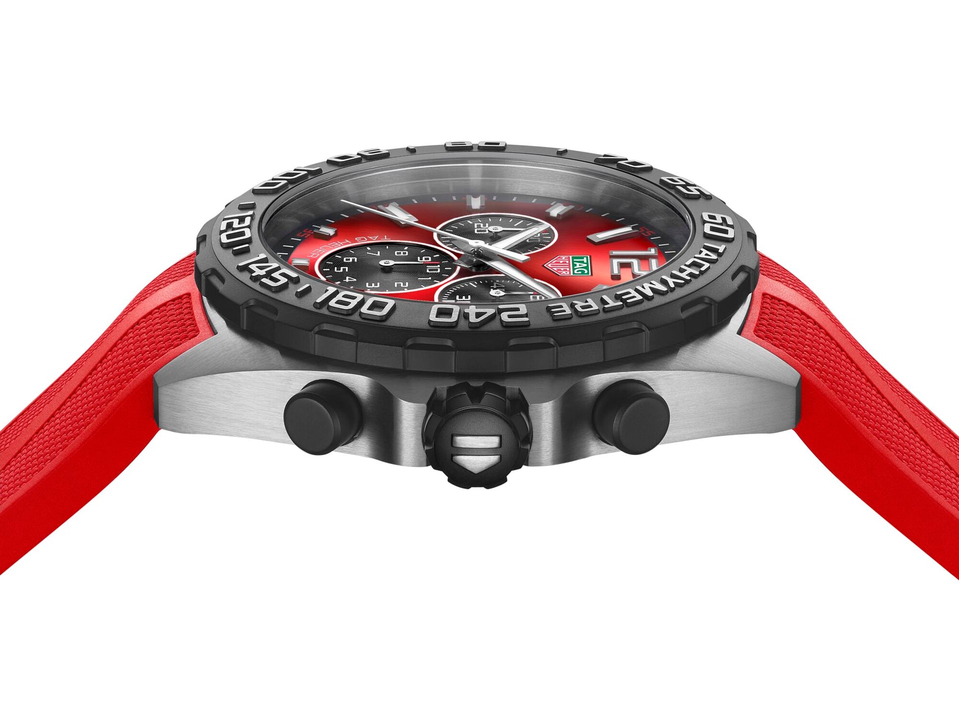 TAG Heuer Formula 1 Quartz Chronograph (Red Dial / 43mm)