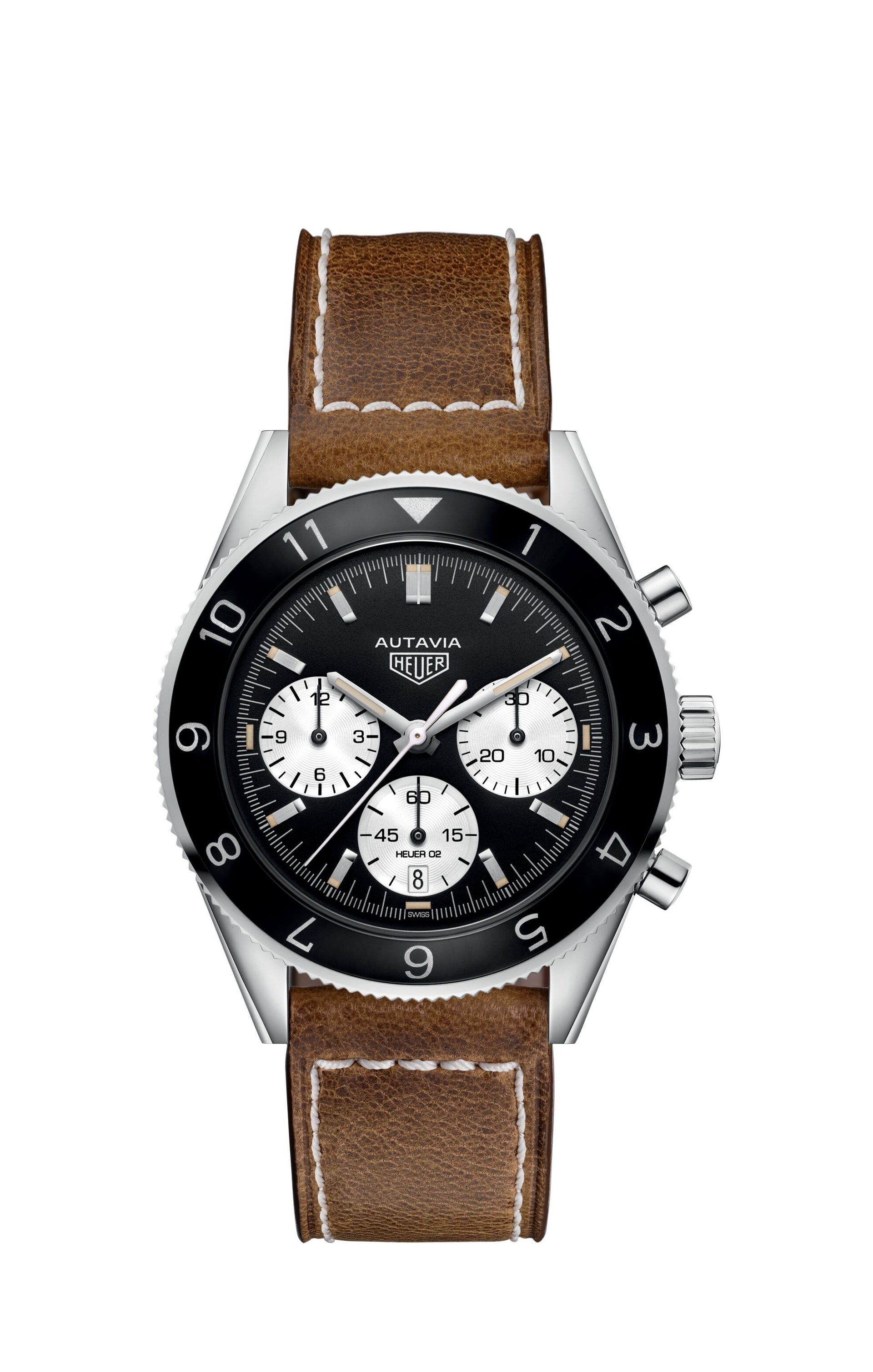TAG Heuer Autavia Heuer 02 Chronographe automatique (cadran noir / 42mm)