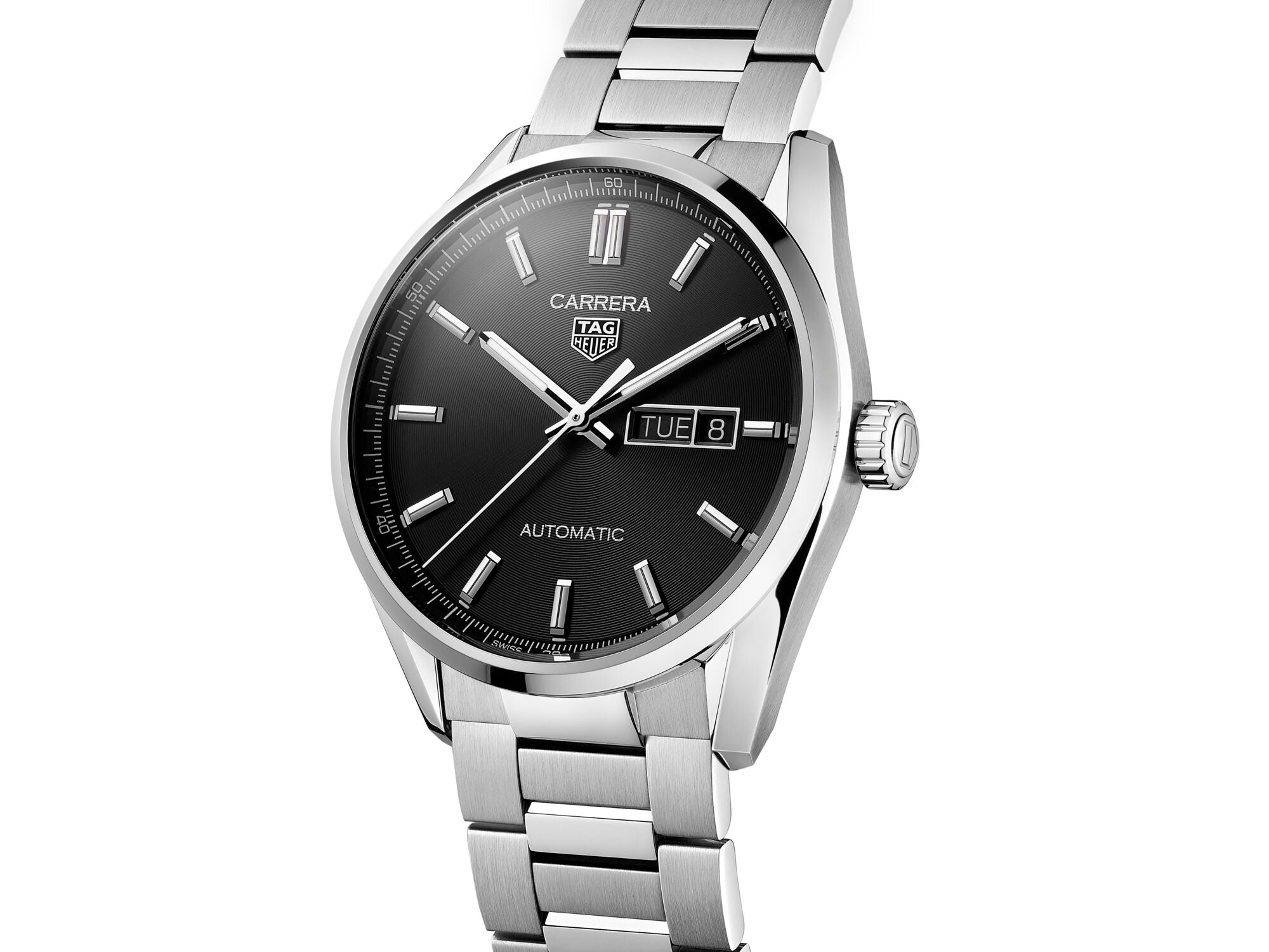 TAG Heuer Carrera Day-Date Automatic (Black Dial / 41mm)