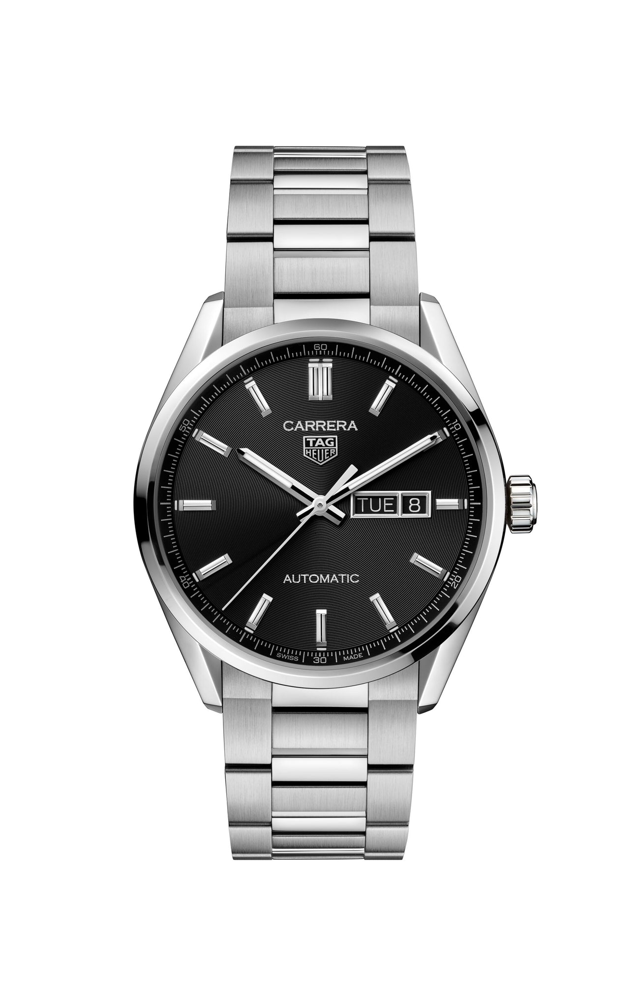 TAG Heuer Carrera Day-Date Automatic (Black Dial / 41mm)