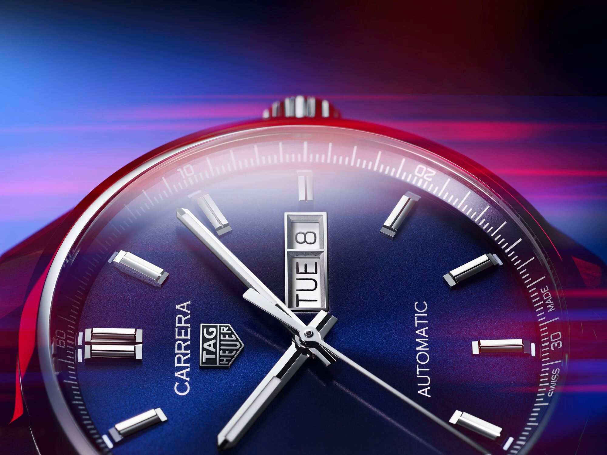 TAG Heuer Carrera Day-Date Automatic (Blue Dial / 41mm)