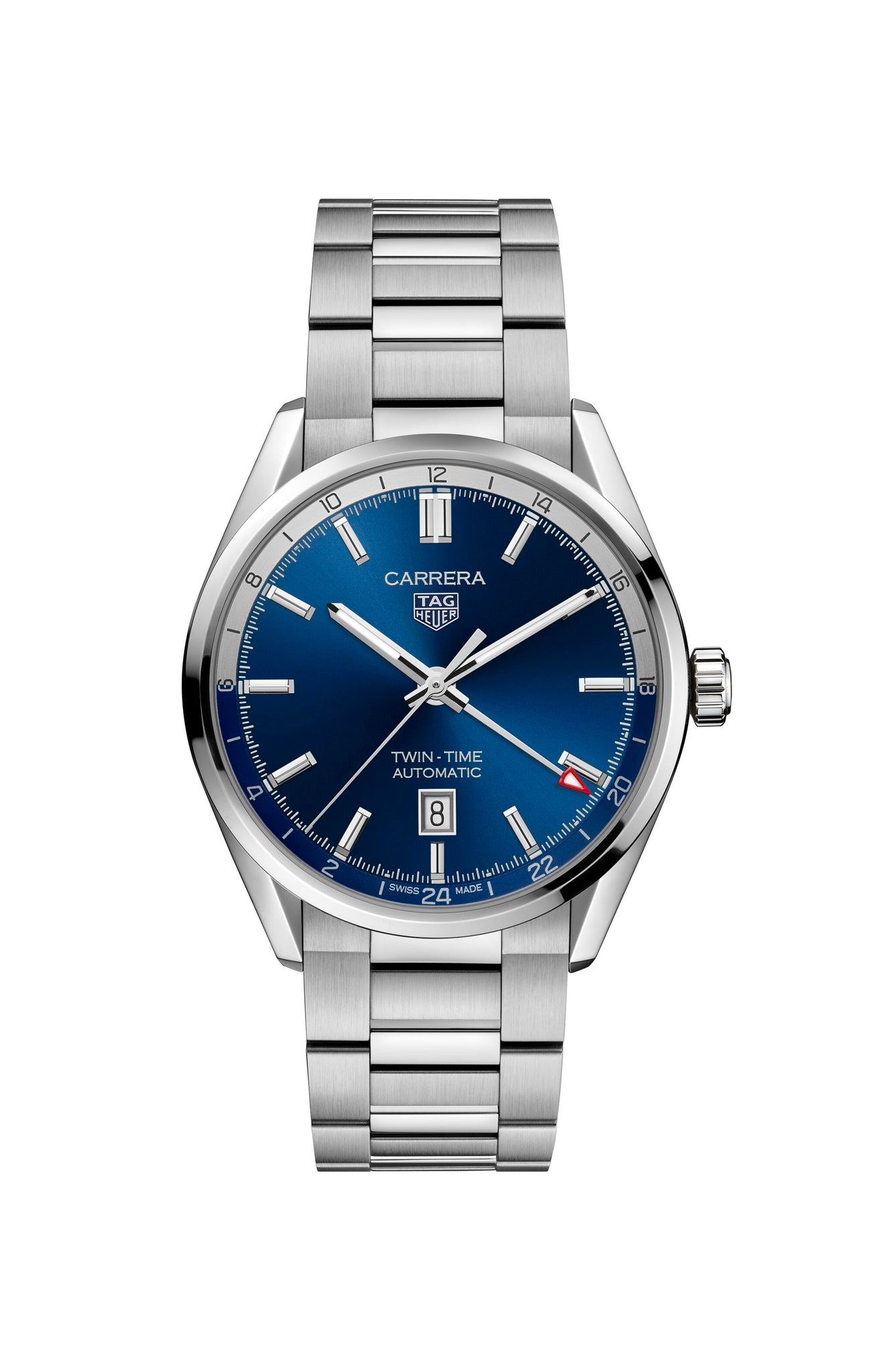 TAG Heuer Carrera Twin-Time Automatic GMT (Blue Dial / 41mm)