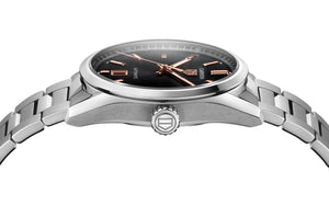 TAG Heuer Carrera Automatic (Black Dial / 39mm / Rose Gold Accents)