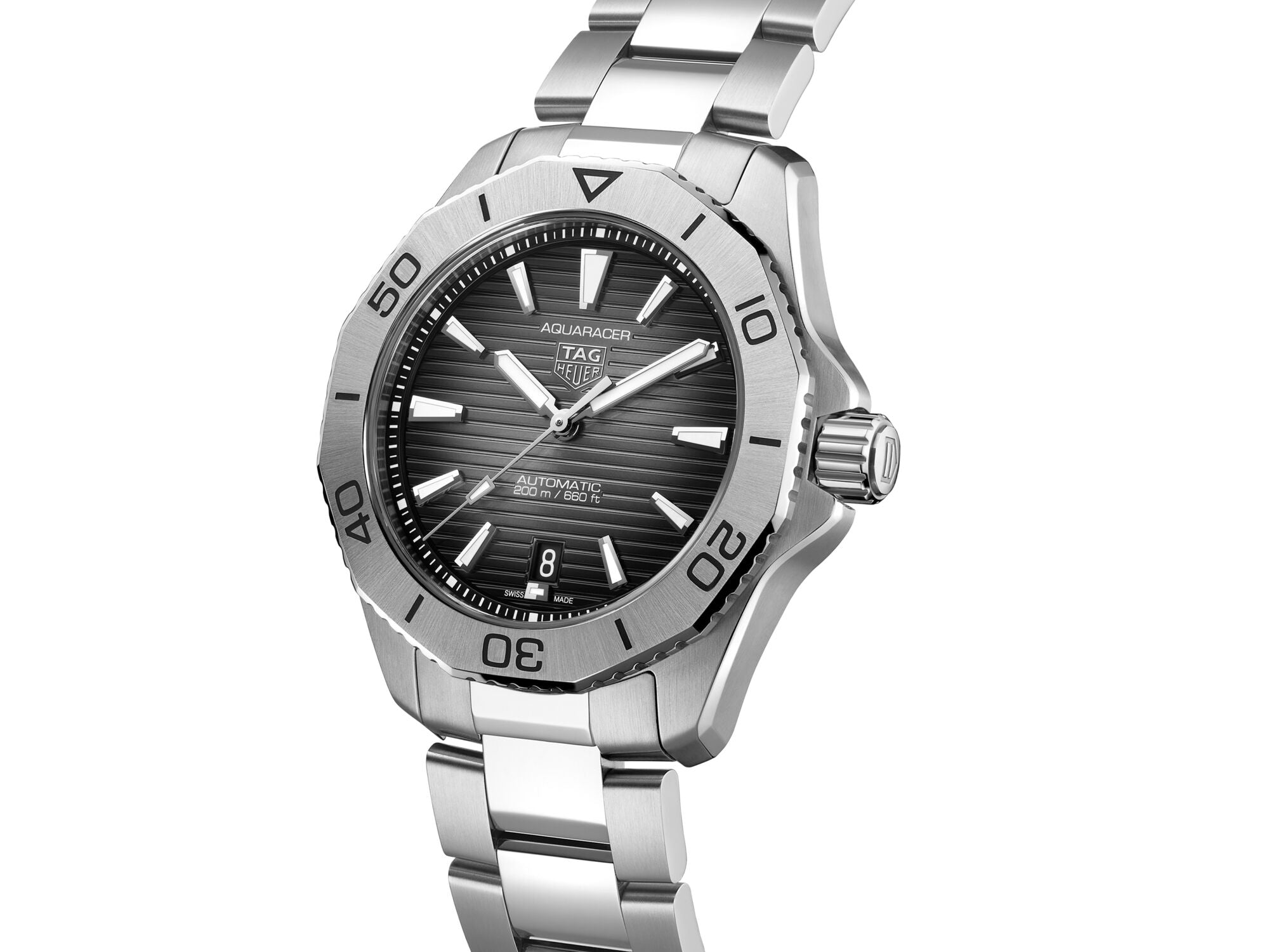 TAG Heuer Aquaracer Professional 200 Date Automatic (Black Dial / 40mm)