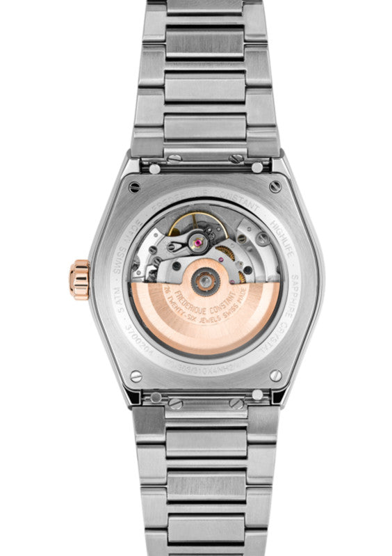 Frederique Constant Highlife Automatic COSC (Silver Dial / 41mm / Rose Gold Two-Tone)