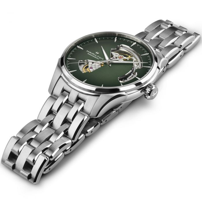 Hamilton Jazzmaster Open Heart Auto (Smoked Green Dial / 42mm)