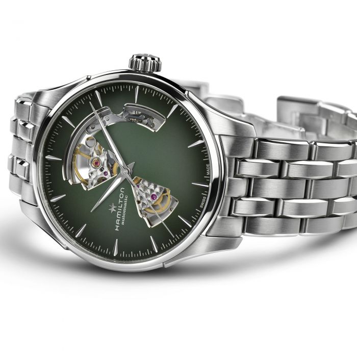 Hamilton Jazzmaster Open Heart Auto (Smoked Green Dial / 42mm)