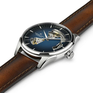 Hamilton Jazzmaster Open Heart Auto (Smoked Blue Dial / 40mm)