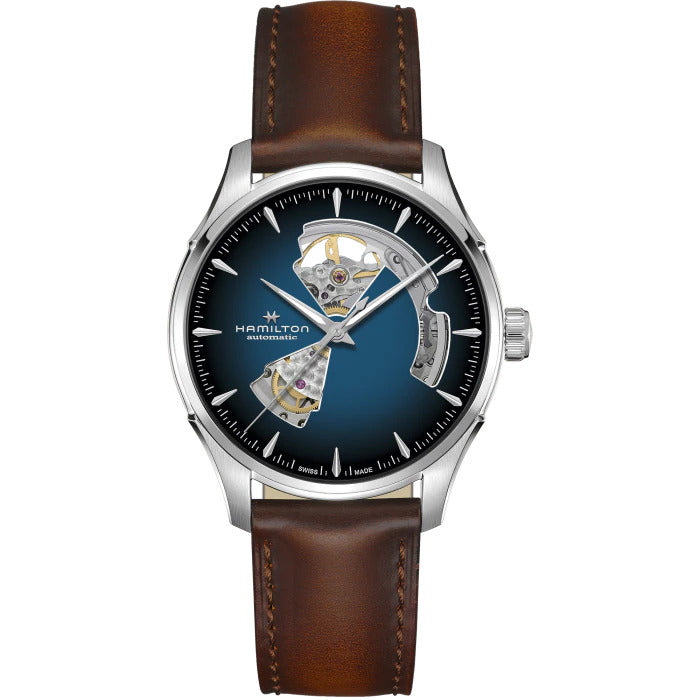 Hamilton Jazzmaster Open Heart Auto (Smoked Blue Dial / 40mm)