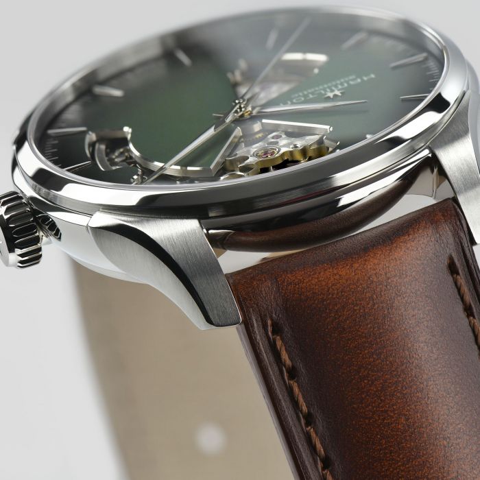 Hamilton Jazzmaster Open Heart Auto (Smoked Green Dial / 42mm)