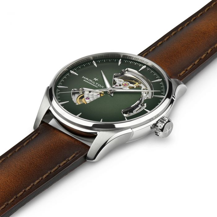 Hamilton Jazzmaster Open Heart Auto (Smoked Green Dial / 42mm)