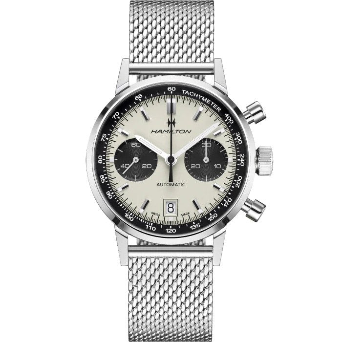 Hamilton American Classic Intra-Matic Auto Chrono (White Dial / 40mm)