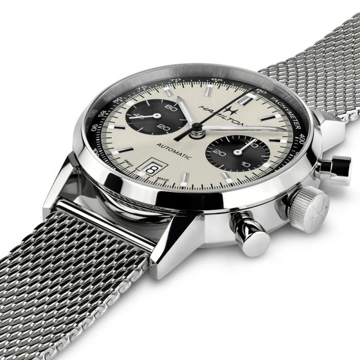 Hamilton American Classic Intra-Matic Auto Chrono (White Dial / 40mm)