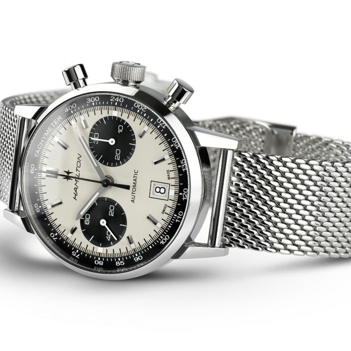 Hamilton American Classic Intra-Matic Auto Chrono (White Dial / 40mm)