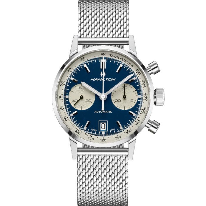 Hamilton American Classic Intra-Matic Auto Chrono (Blue Dial / 40mm)