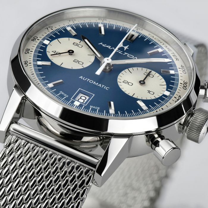 Hamilton American Classic Intra-Matic Auto Chrono (Blue Dial / 40mm)