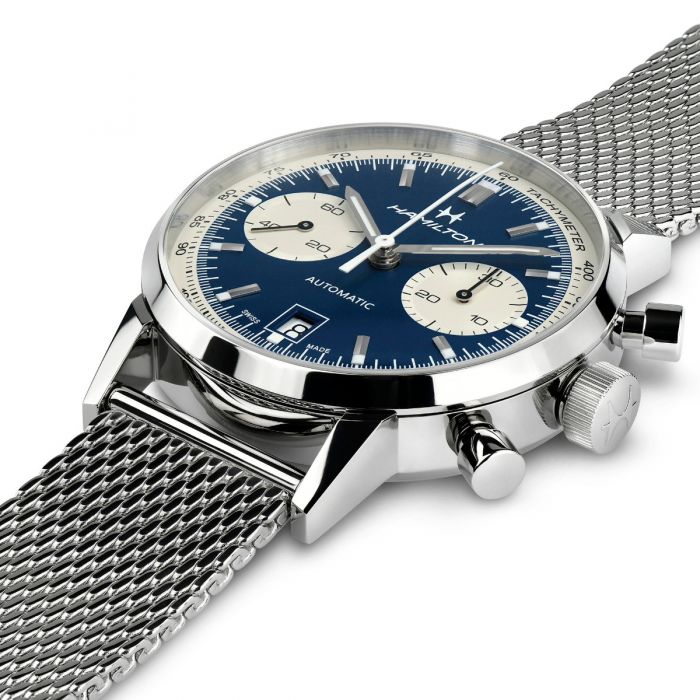 Hamilton American Classic Intra-Matic Auto Chrono (Blue Dial / 40mm)