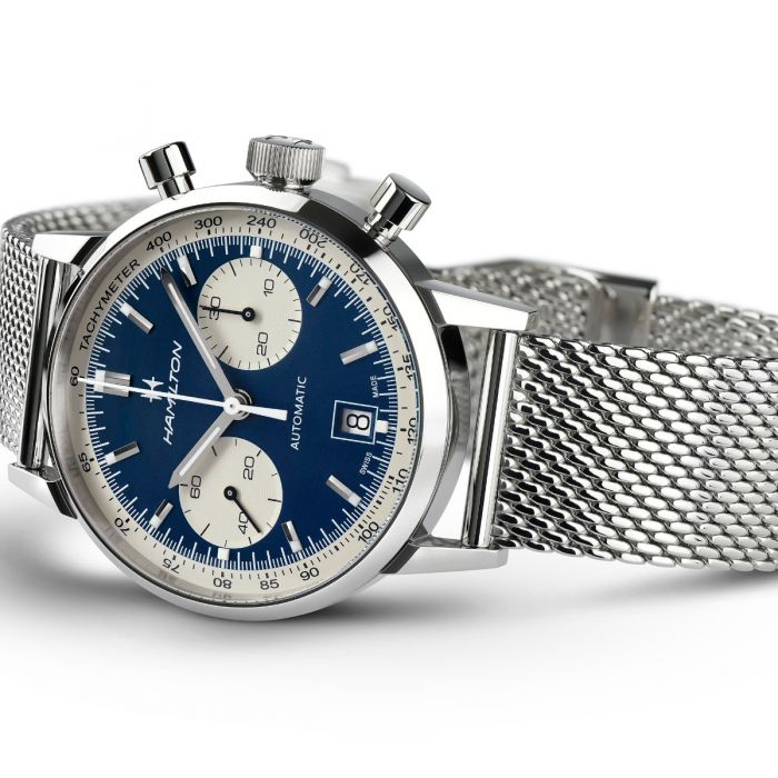 Hamilton American Classic Intra-Matic Auto Chrono (Blue Dial / 40mm)