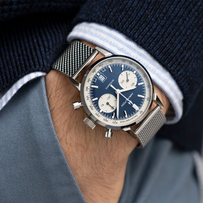 Hamilton American Classic Intra-Matic Auto Chrono (Blue Dial / 40mm)