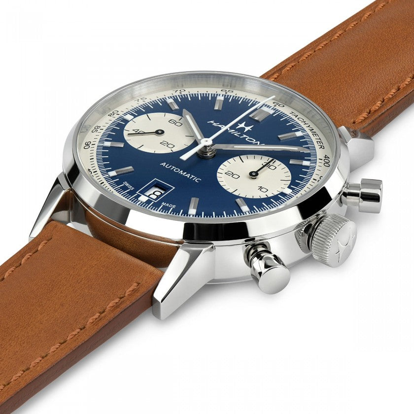 Hamilton American Classic Intra-Matic Auto Chrono (Blue Dial / 40mm)