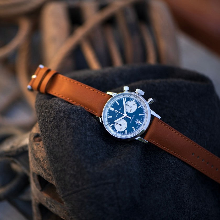 Hamilton American Classic Intra-Matic Auto Chrono (Blue Dial / 40mm)