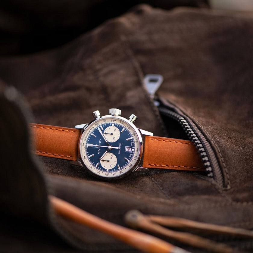 Hamilton American Classic Intra-Matic Auto Chrono (Blue Dial / 40mm)