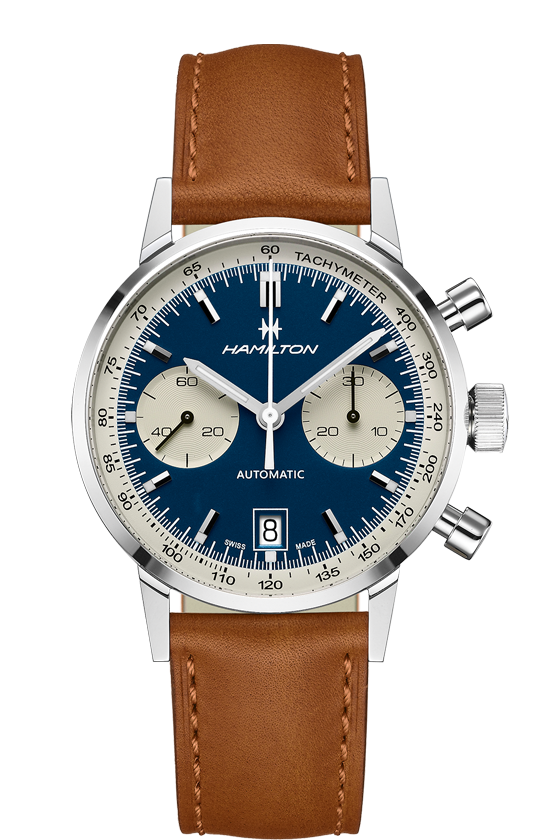 Hamilton American Classic Intra-Matic Auto Chrono (Blue Dial / 40mm)