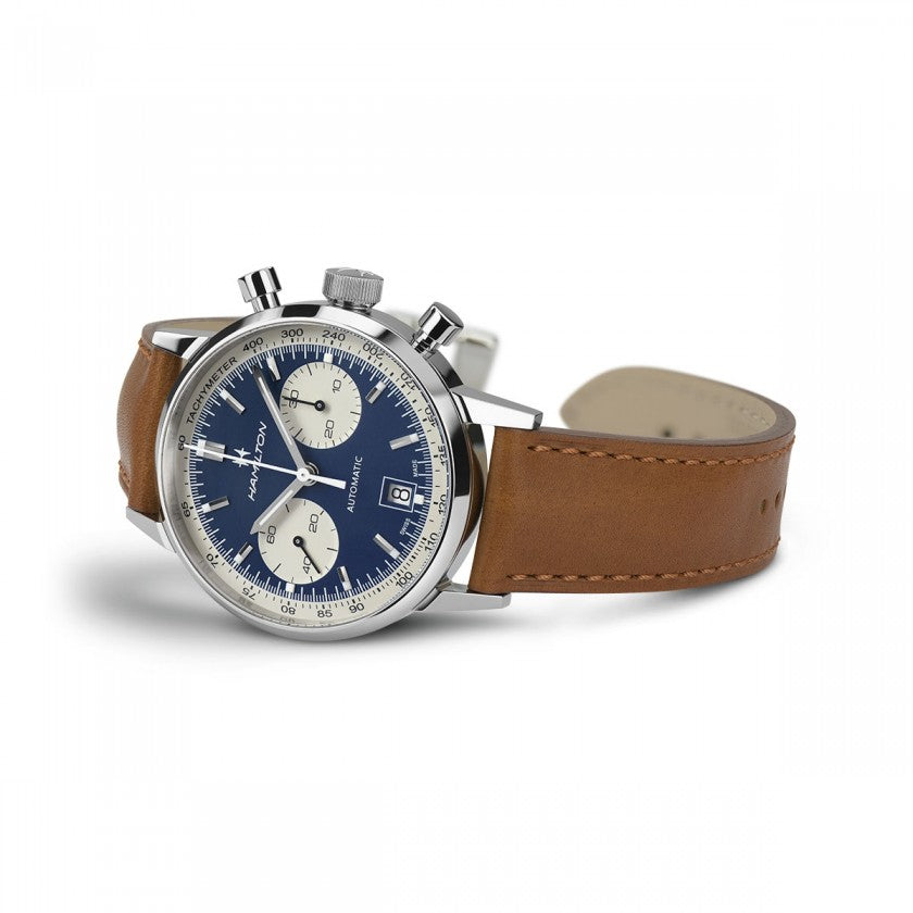 Hamilton American Classic Intra-Matic Auto Chrono (Blue Dial / 40mm)