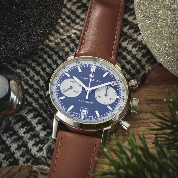 Hamilton American Classic Intra-Matic Auto Chrono (Blue Dial / 40mm)