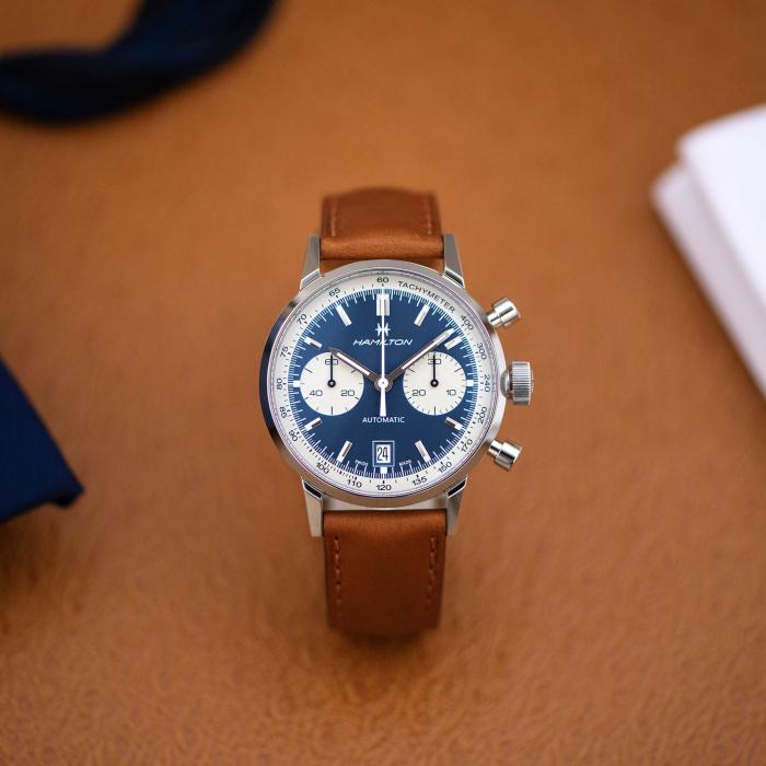 Hamilton American Classic Intra-Matic Auto Chrono (Blue Dial / 40mm)