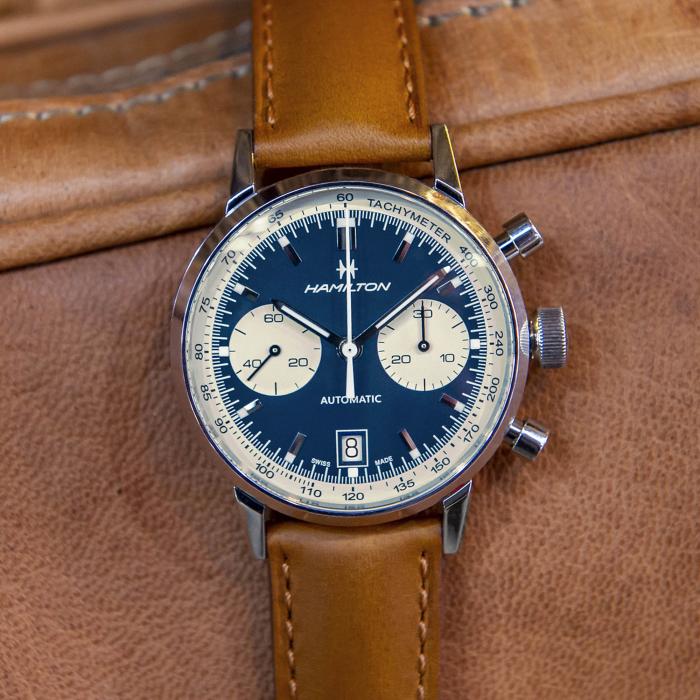 Hamilton American Classic Intra-Matic Auto Chrono (Blue Dial / 40mm)