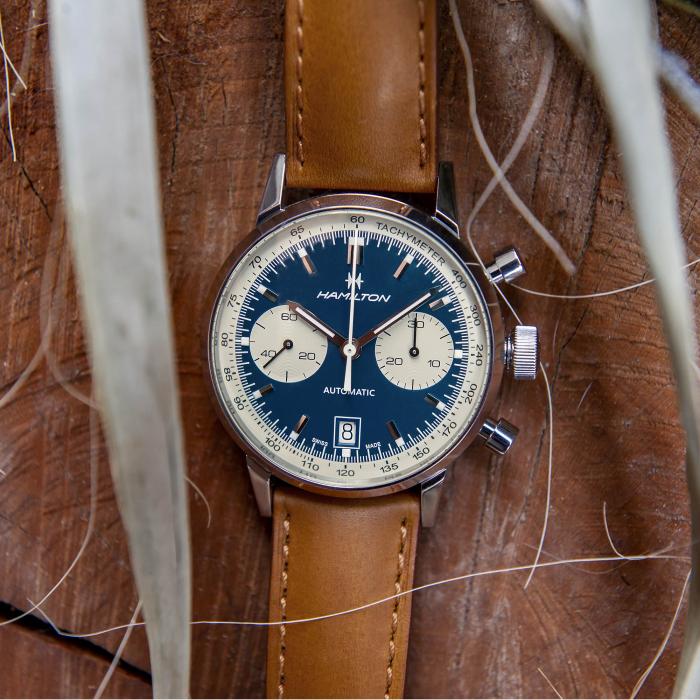 Hamilton American Classic Intra-Matic Auto Chrono (Blue Dial / 40mm)