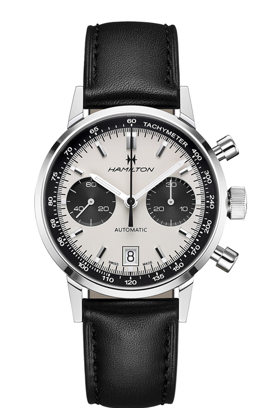 Hamilton American Classic Intra-Matic Auto Chrono (White Dial / 40mm)