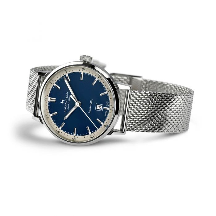Hamilton American Classic Intra-Matic Auto (Blue Dial / 40mm)