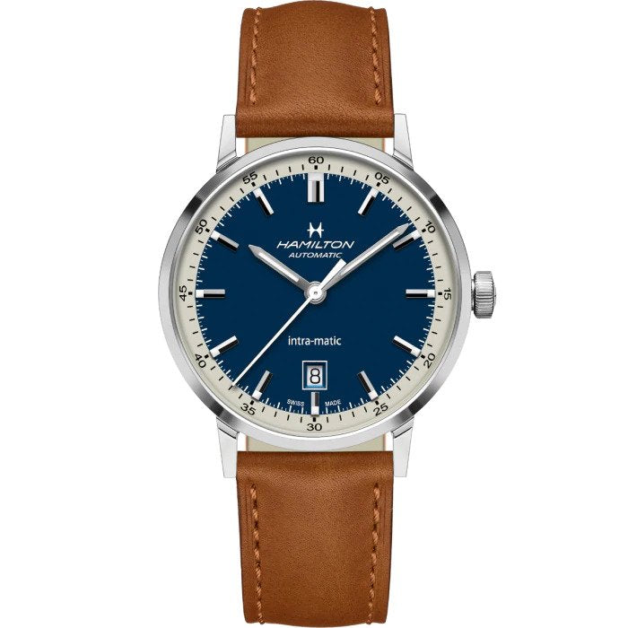 Hamilton American Classic Intra-Matic Auto (Blue Dial / 40mm)