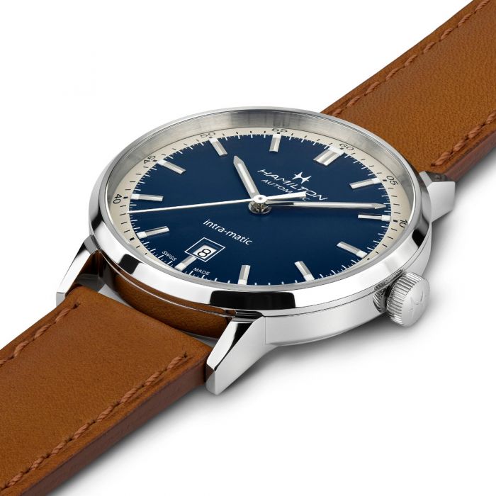Hamilton American Classic Intra-Matic Auto (Blue Dial / 40mm)