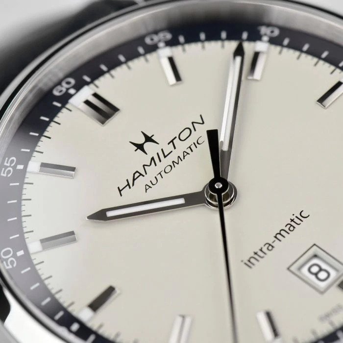 Hamilton American Classic Intra-Matic Auto (cadran argenté / 40mm)