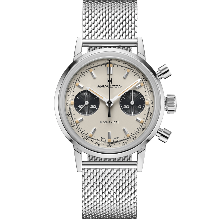 Hamilton American Classic Intra-Matic Chronograph H (White Dial / 40mm)