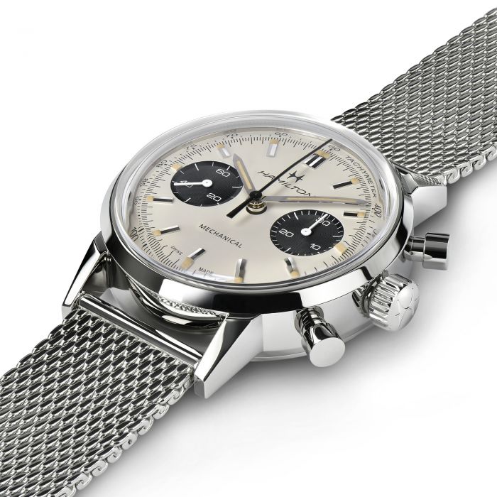 Hamilton American Classic Intra-Matic Chronograph H (White Dial / 40mm)