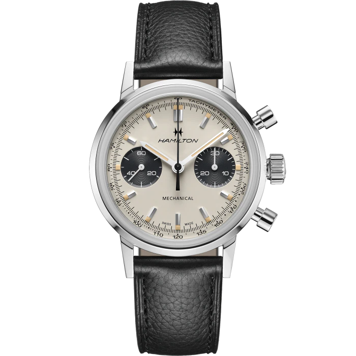 Hamilton American Classic Intra-Matic Chronograph H (White Dial