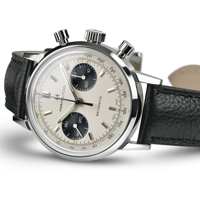 Hamilton American Classic Intra-Matic Chronograph H (White Dial / 40mm)