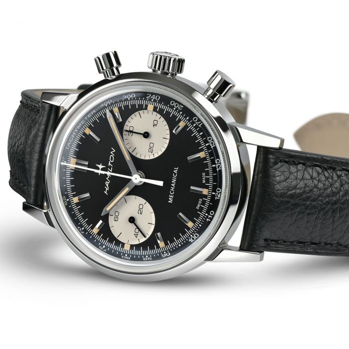 Hamilton American Classic Intra-Matic Chronograph H (Black Dial / 40mm)