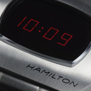 Hamilton PSR Digital Quartz (Black & Red Dial / 41mm)